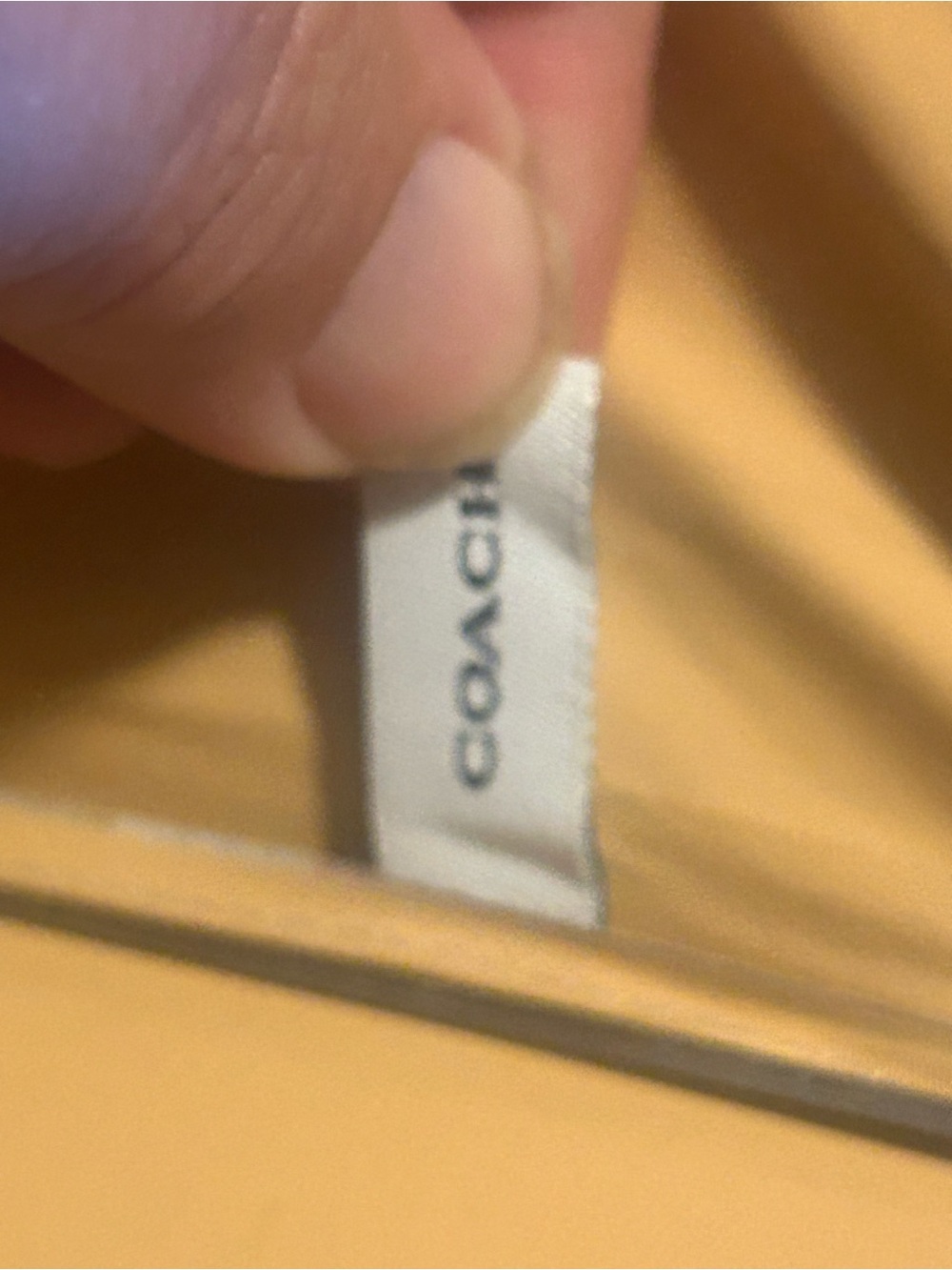 Coach Compact Umbrella Signature Pattern - Picture 5 of 6